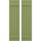 Ekena Millwork Americraft 4-Board, 2 Batten Exterior Real Wood Joined Board-n-Batten Shutters, ARW101BB414X31MGH, PR ARW101BB414X31MGH - alternate 1